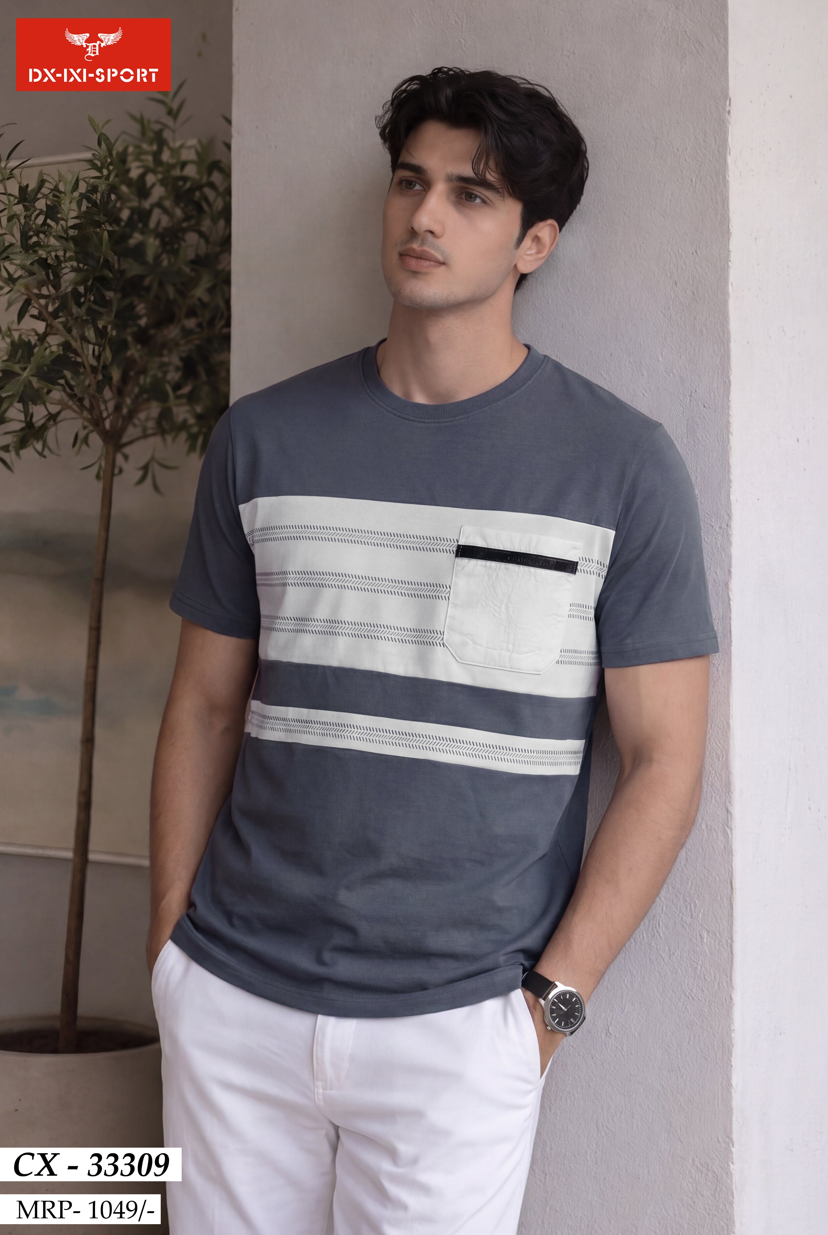 ROUND NECK T-SHIRT (CX-33309)