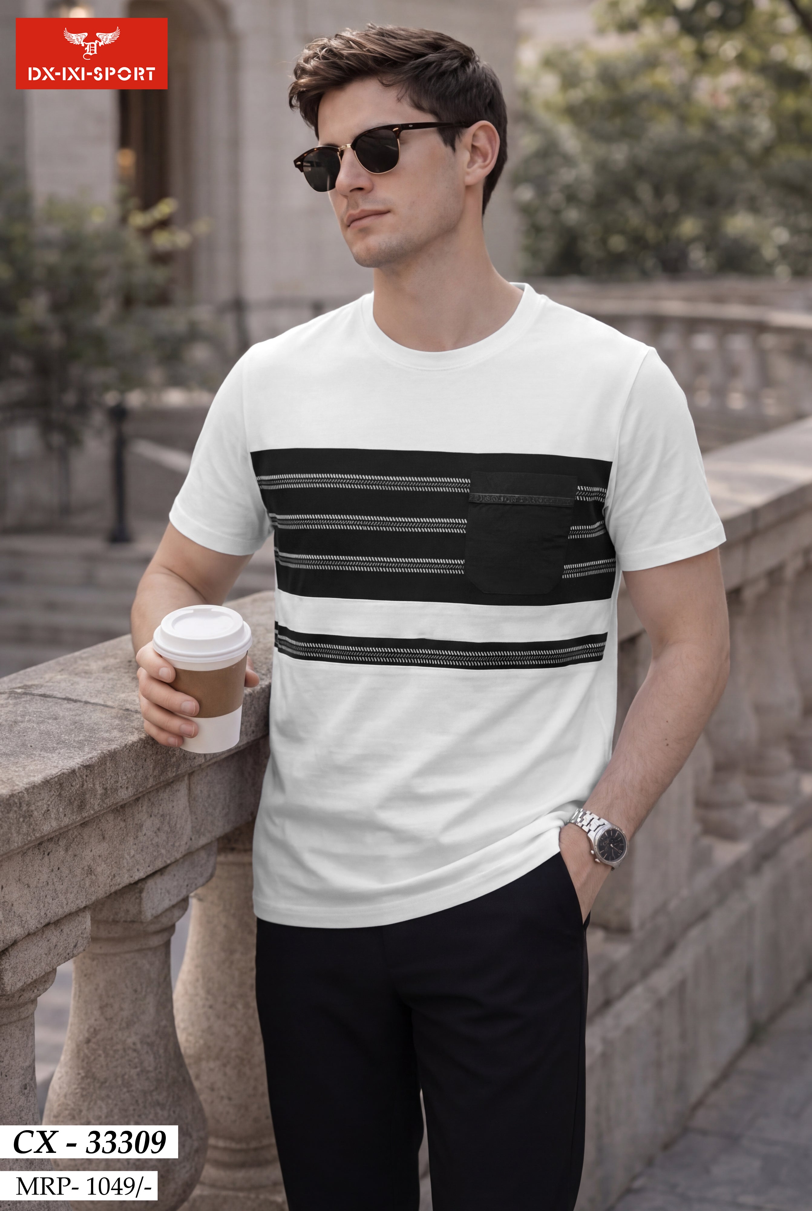 ROUND NECK T-SHIRT (CX-33309)