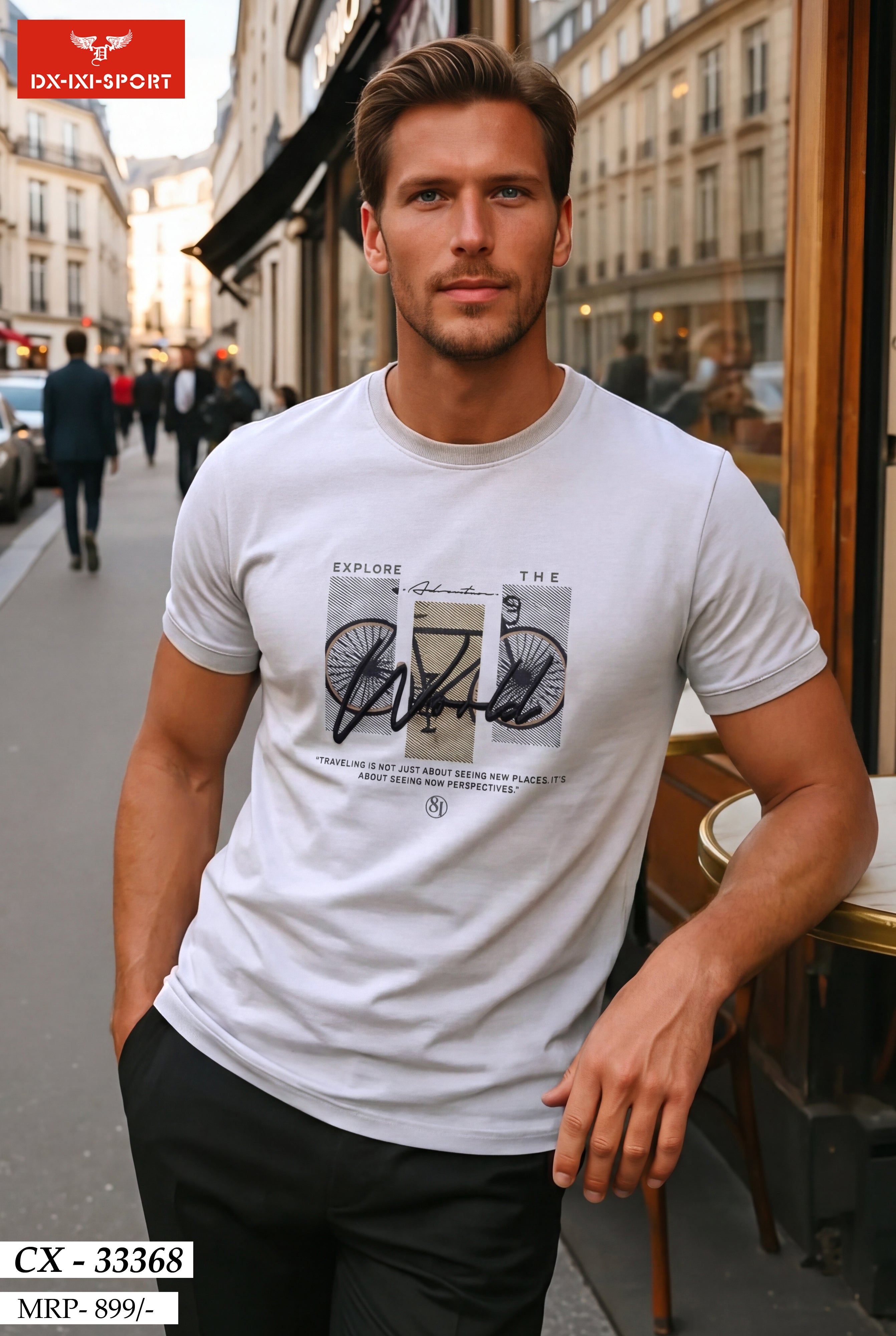 ROUND NECK T-SHIRT (CX-33368)