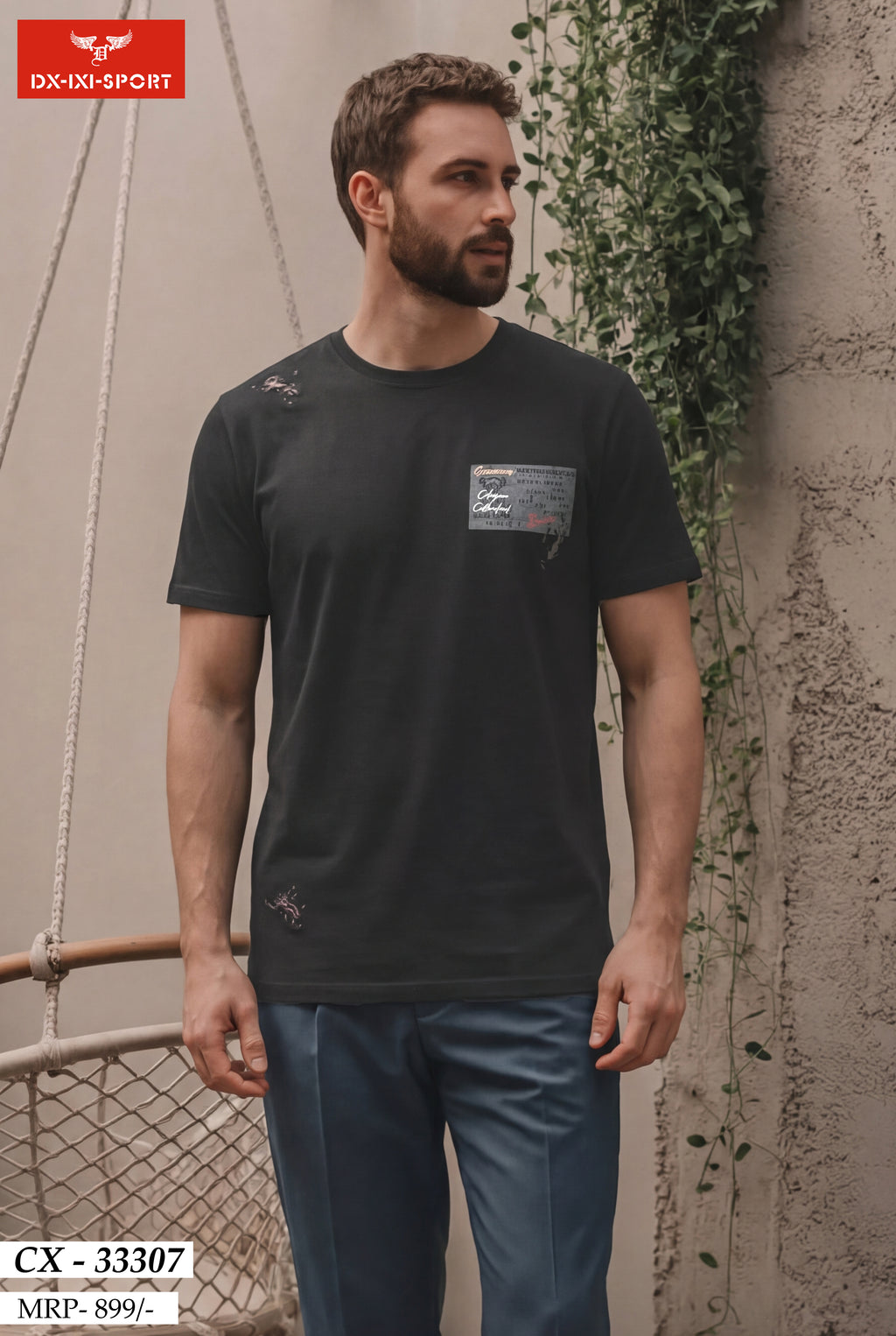 ROUND NECK T-SHIRT (CX-33307)