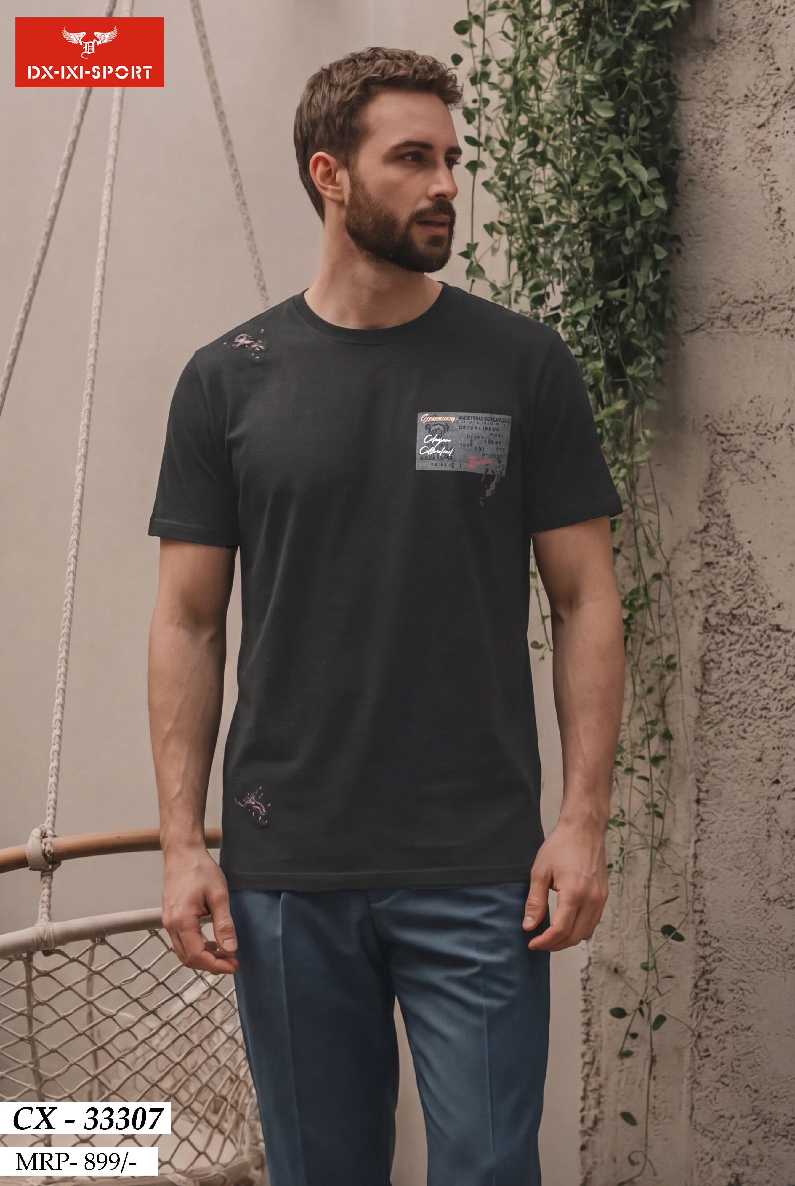 ROUND NECK T-SHIRT (CX-33307)