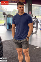 Y-NECK HALF SLEEVES T-SHIRT (CX-900)