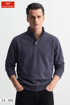 THREE BUTTONED SWEATSHIRT (CX-3232)