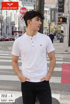 BAN COLLAR T-SHIRT (TEE-5)