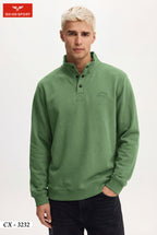 THREE BUTTONED SWEATSHIRT (CX-3232)