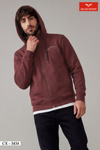 FULL ZIP HOOD SWEATSHIRT(CX-3434)