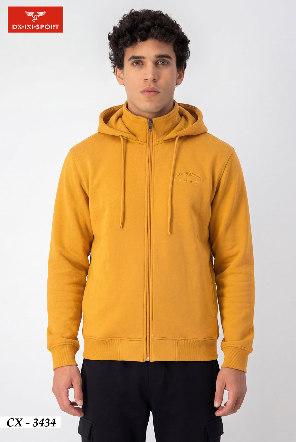 FULL ZIP HOOD SWEATSHIRT(CX-3434)