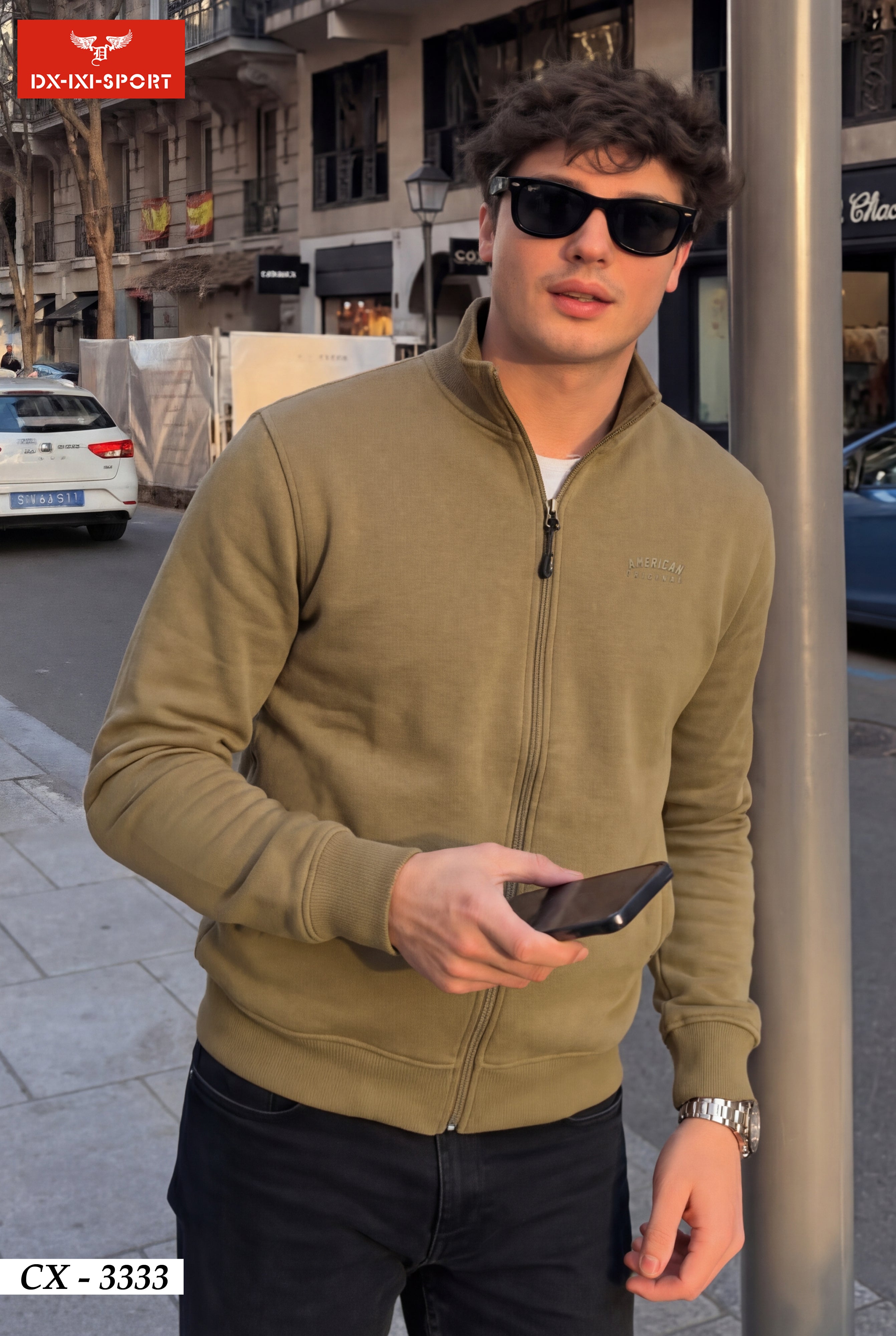 FULL ZIP SWEATSHIRT (CX-3333)