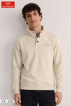 THREE BUTTONED SWEATSHIRT (CX-3232)