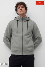 FULL ZIP HOOD SWEATSHIRT(CX-3434)