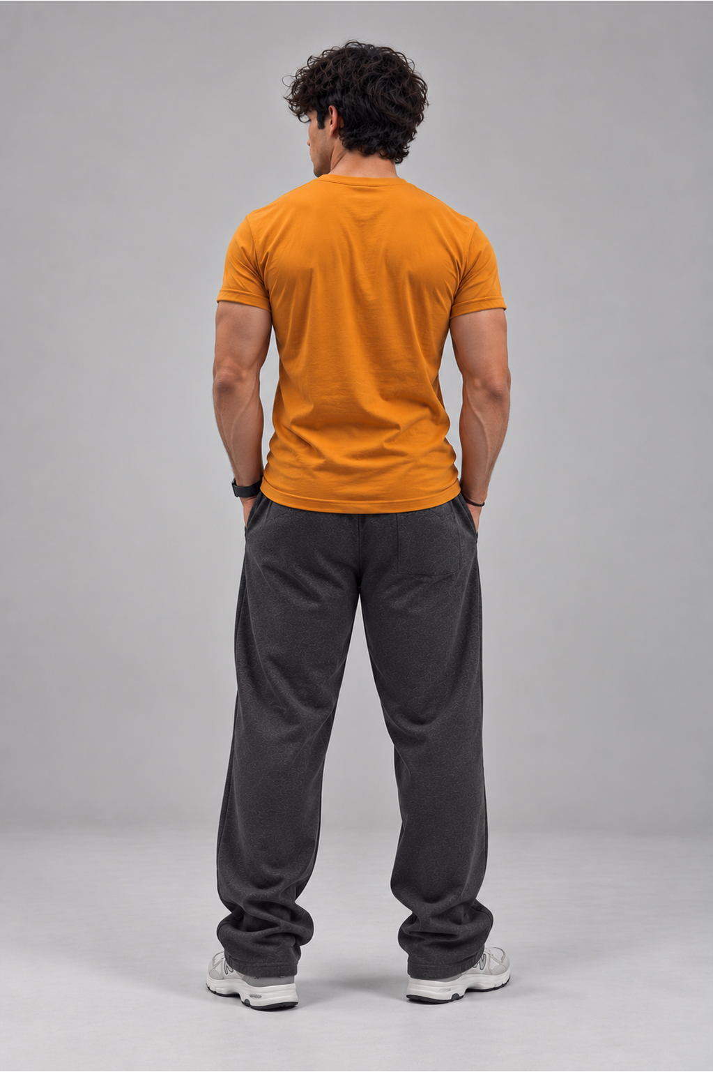 V Neck Half Sleeves T-shirt