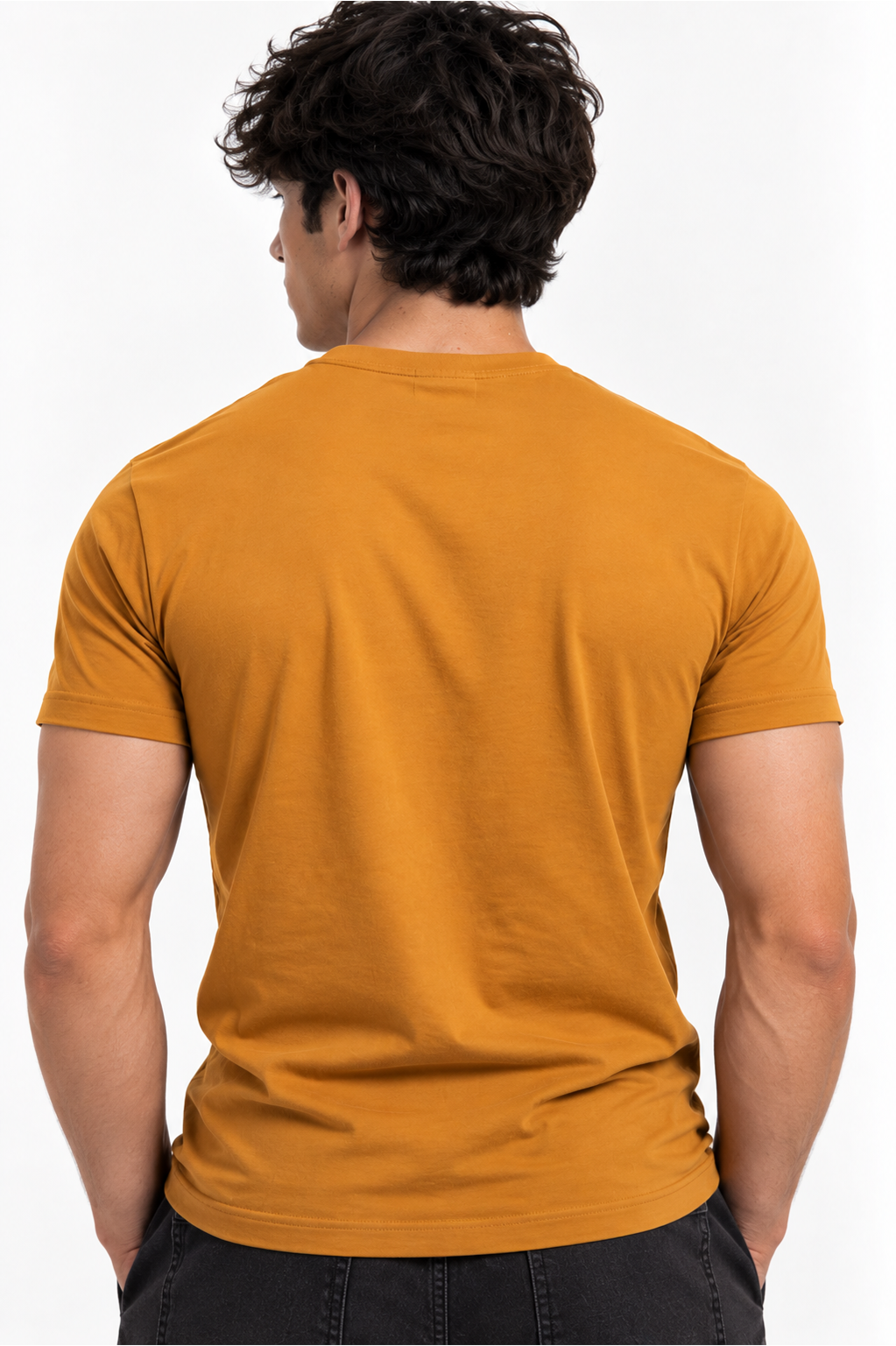 HENLEY NECK HALF SLEEVES T-SHIRT (CX-900)