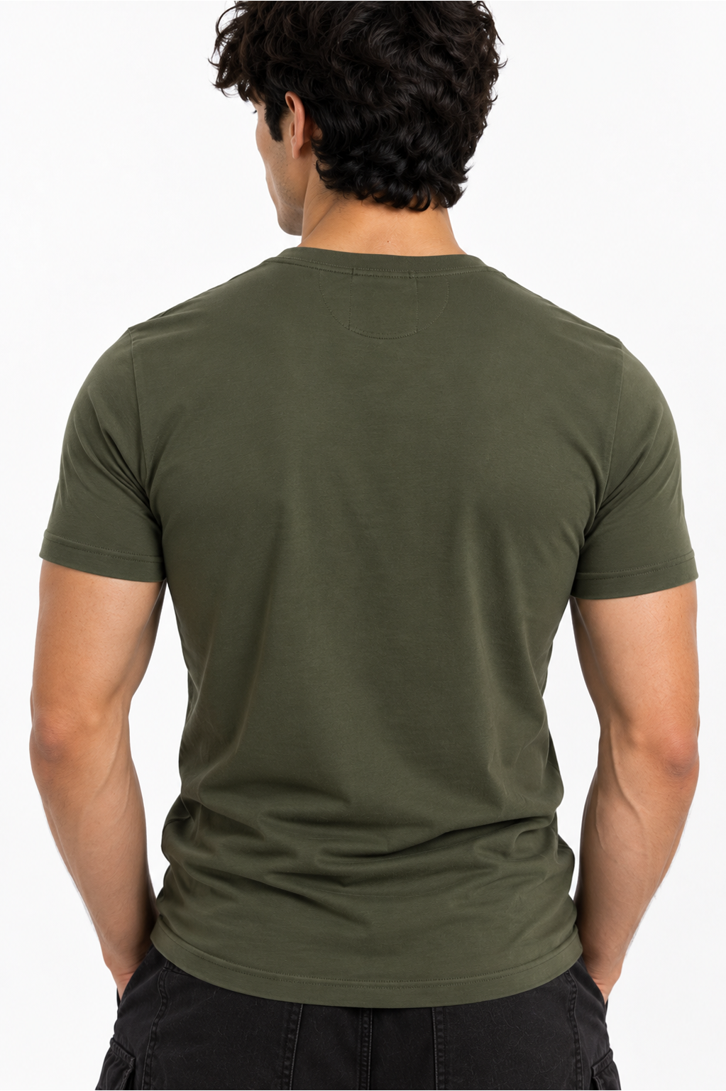 HENLEY NECK HALF SLEEVES T-SHIRT (CX-900)