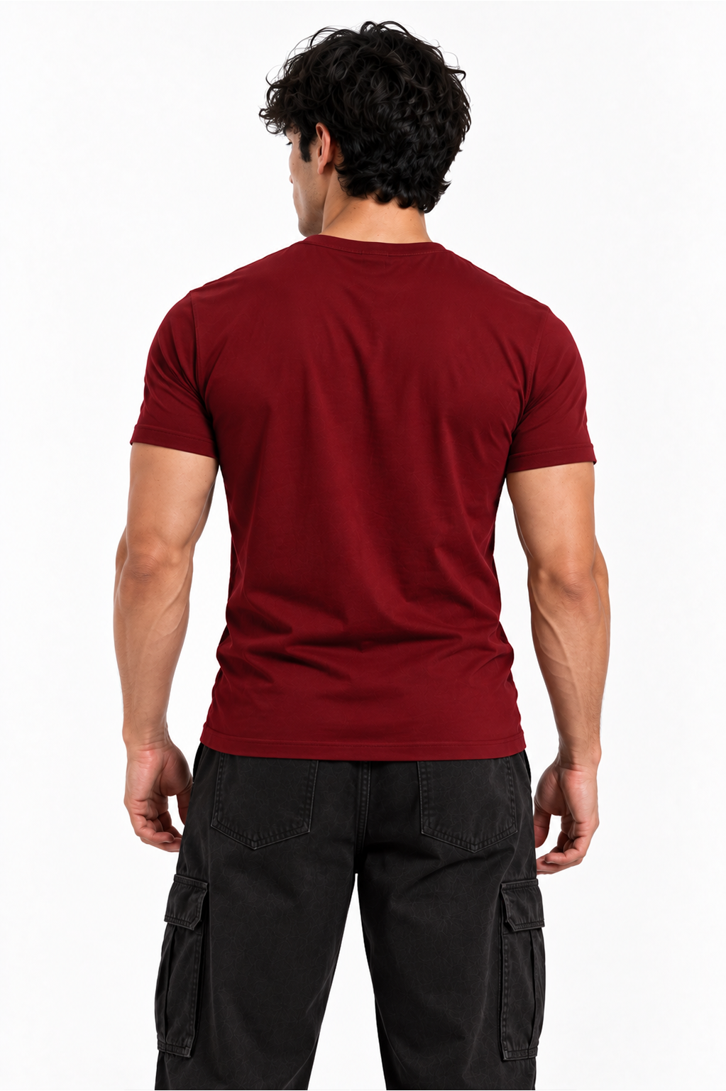 HENLEY NECK HALF SLEEVES T-SHIRT (CX-900)
