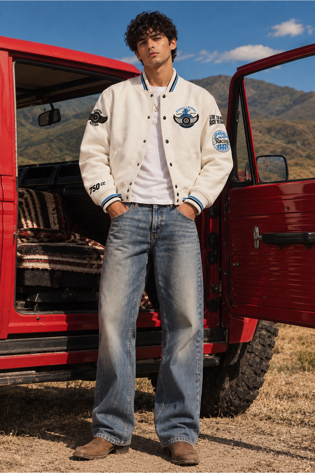 Daytona 750 Varsity Jacket