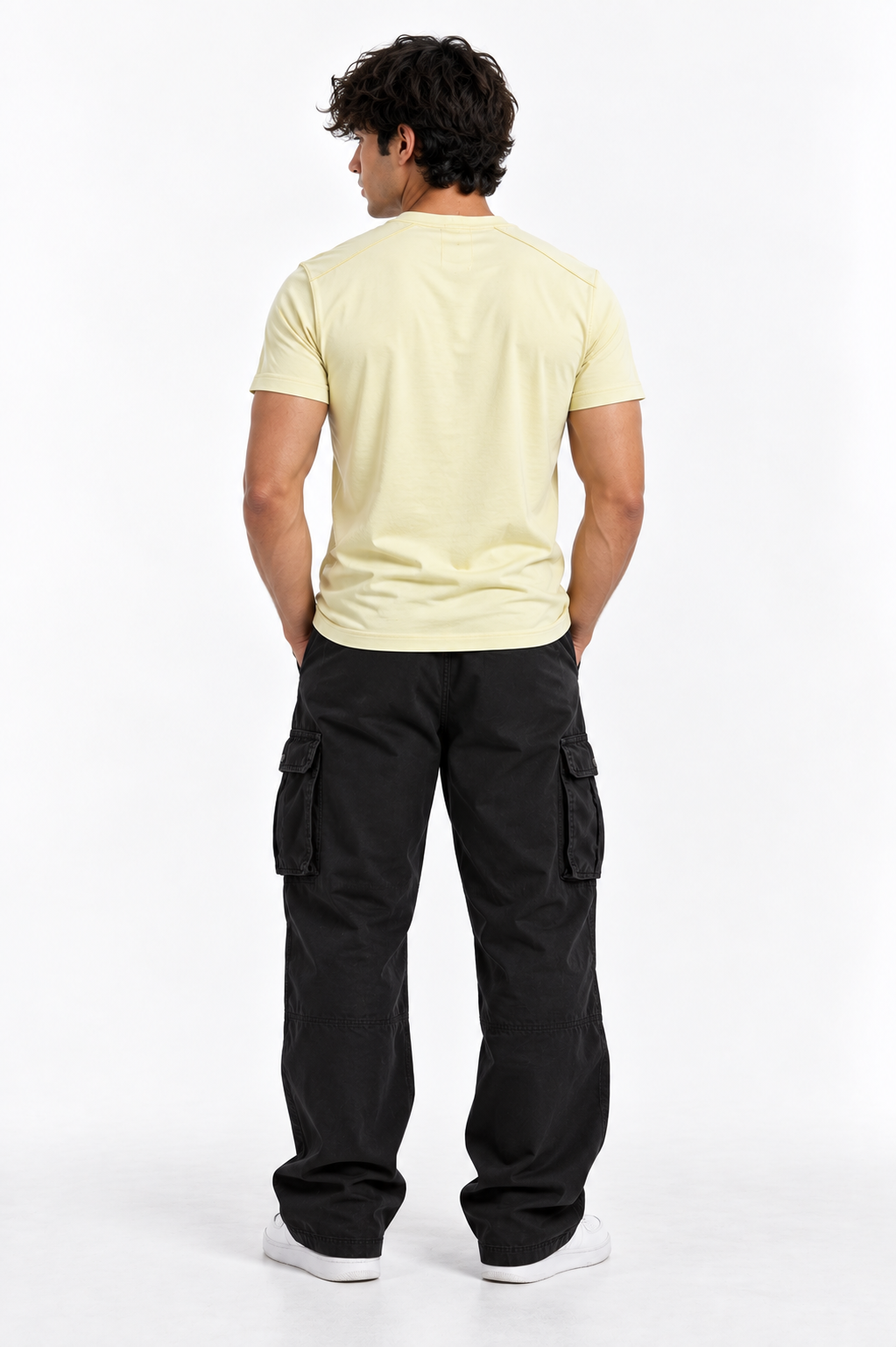 HENLEY NECK HALF SLEEVES T-SHIRT (CX-900)