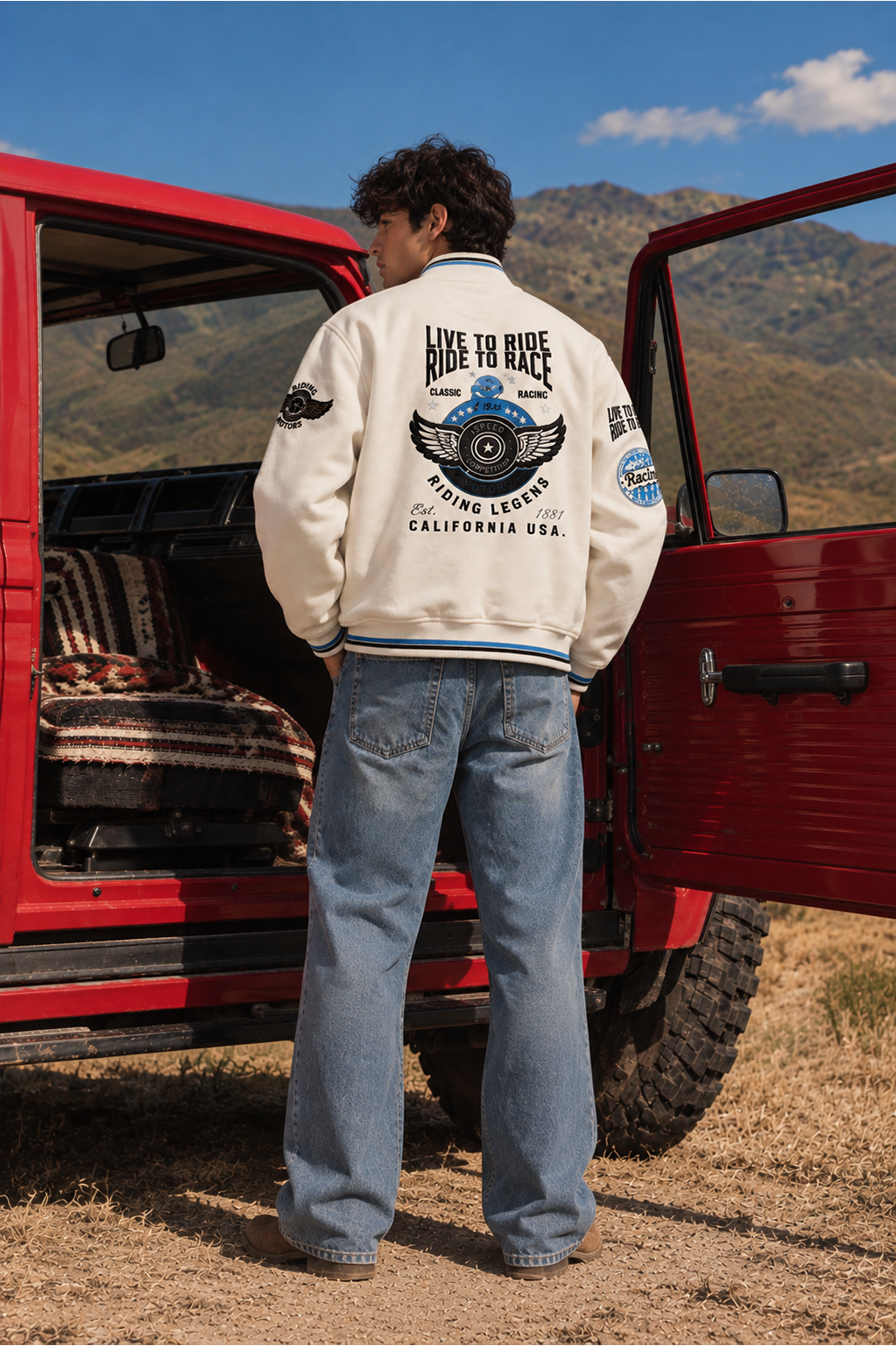 Daytona 750 Varsity Jacket