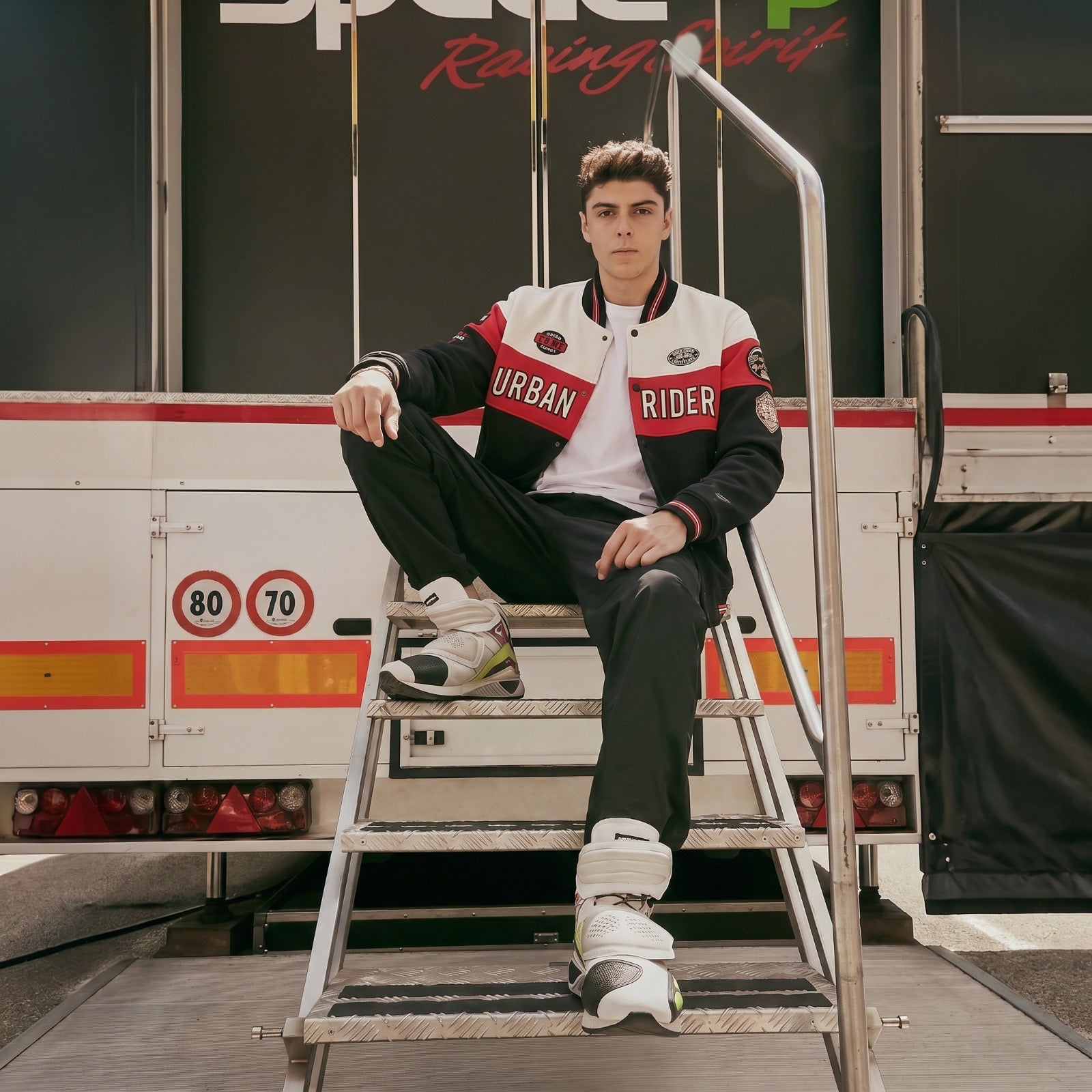 URBAN RIDER VARSITY JACKET🏍️