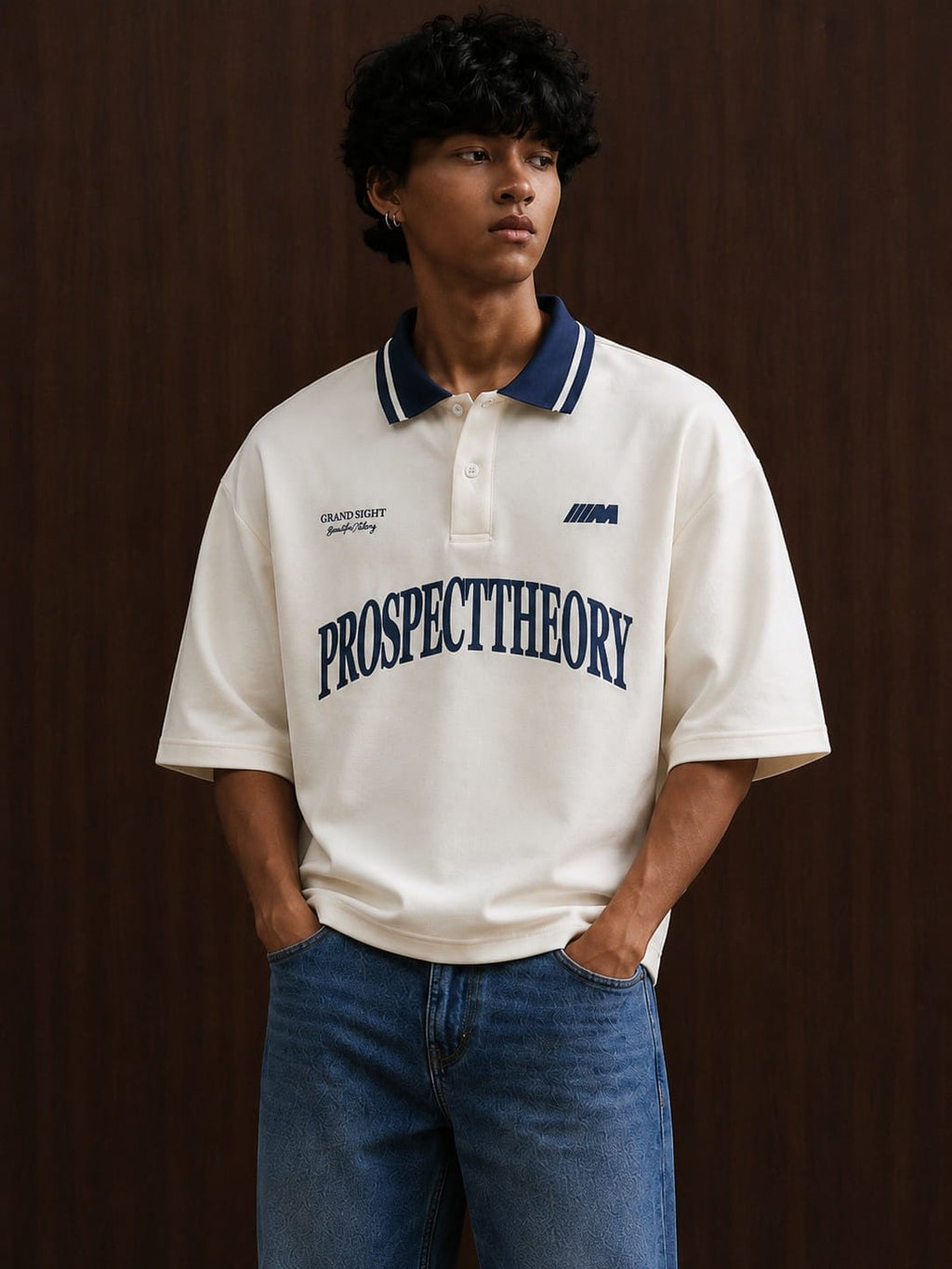 Offwhite premium polo
