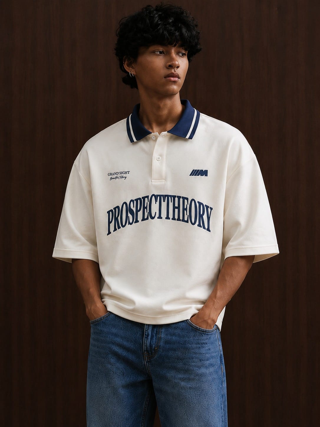 Offwhite premium polo