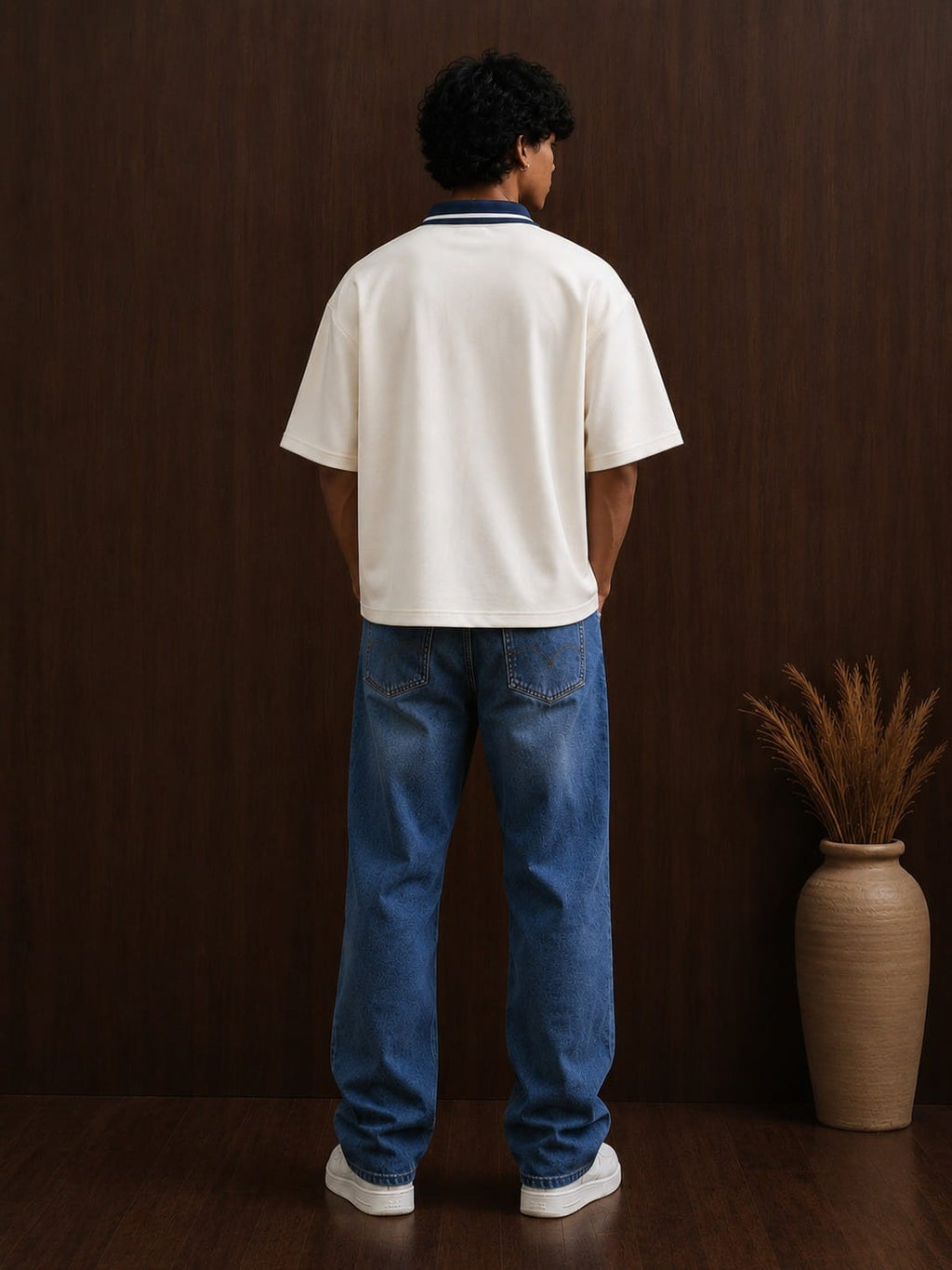 Offwhite premium polo