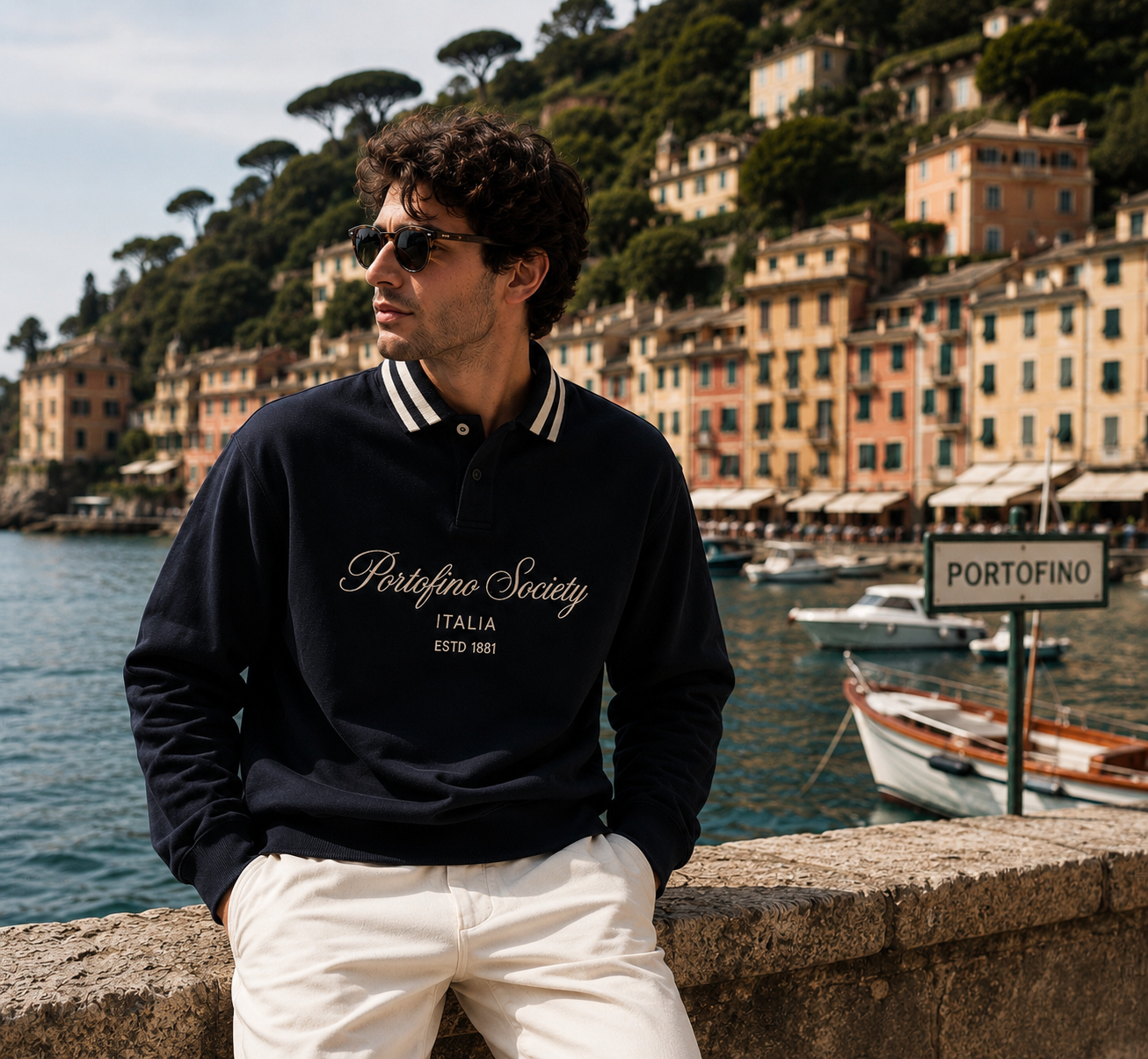 Portofino Society Sweatshirt
Italia • Estd. 1881