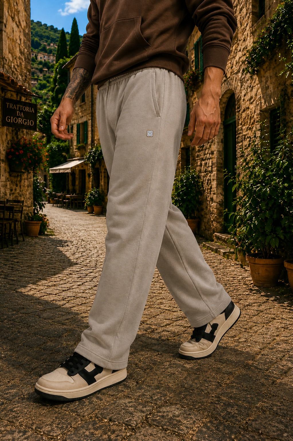 PORTOFINO FLEECE LOOSE LOWER
