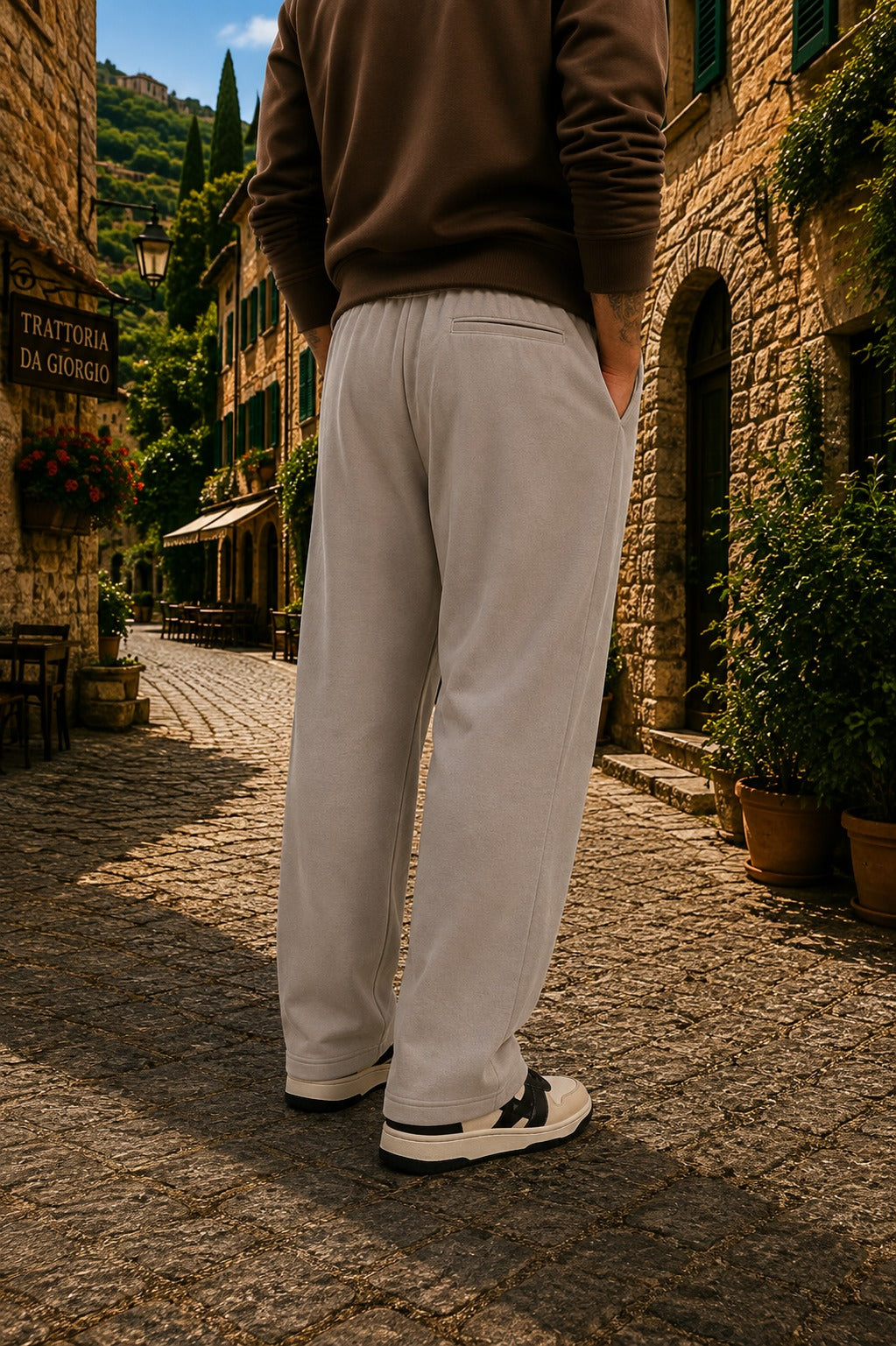 PORTOFINO FLEECE LOOSE LOWER
