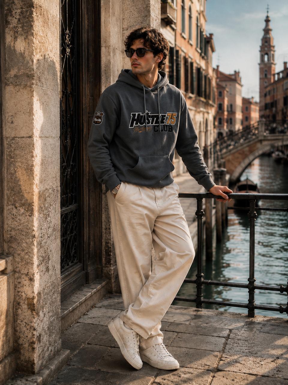 Hustle 75 Club Winter Hoodie
