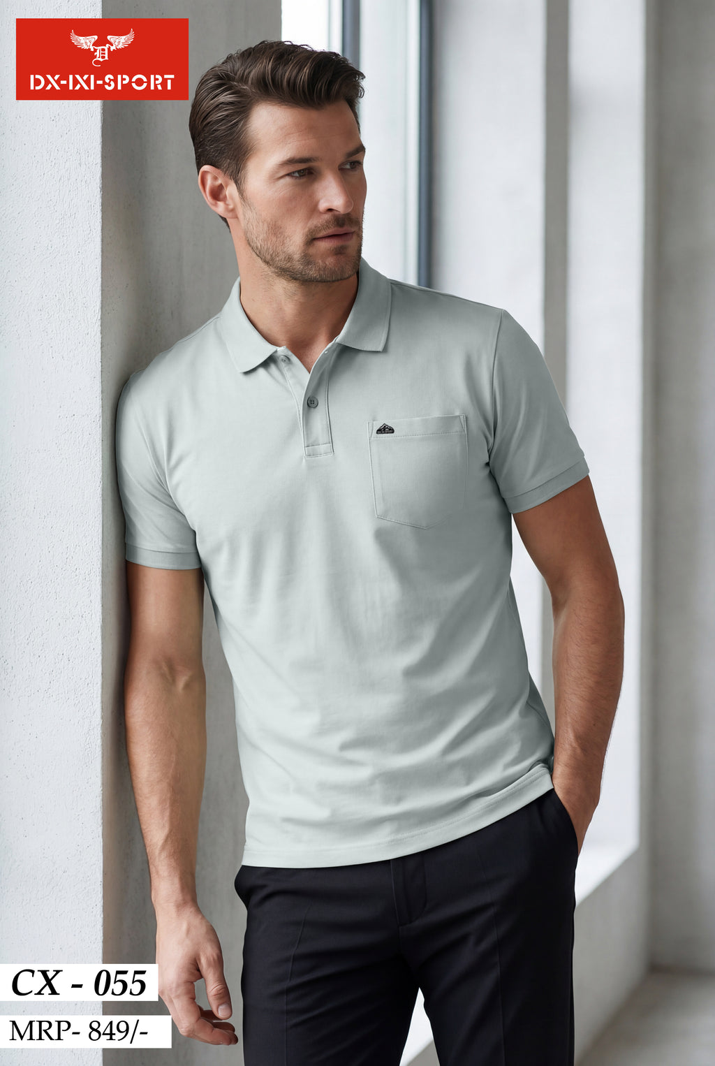 POCKET POLO T-SHIRT (CX-055)
