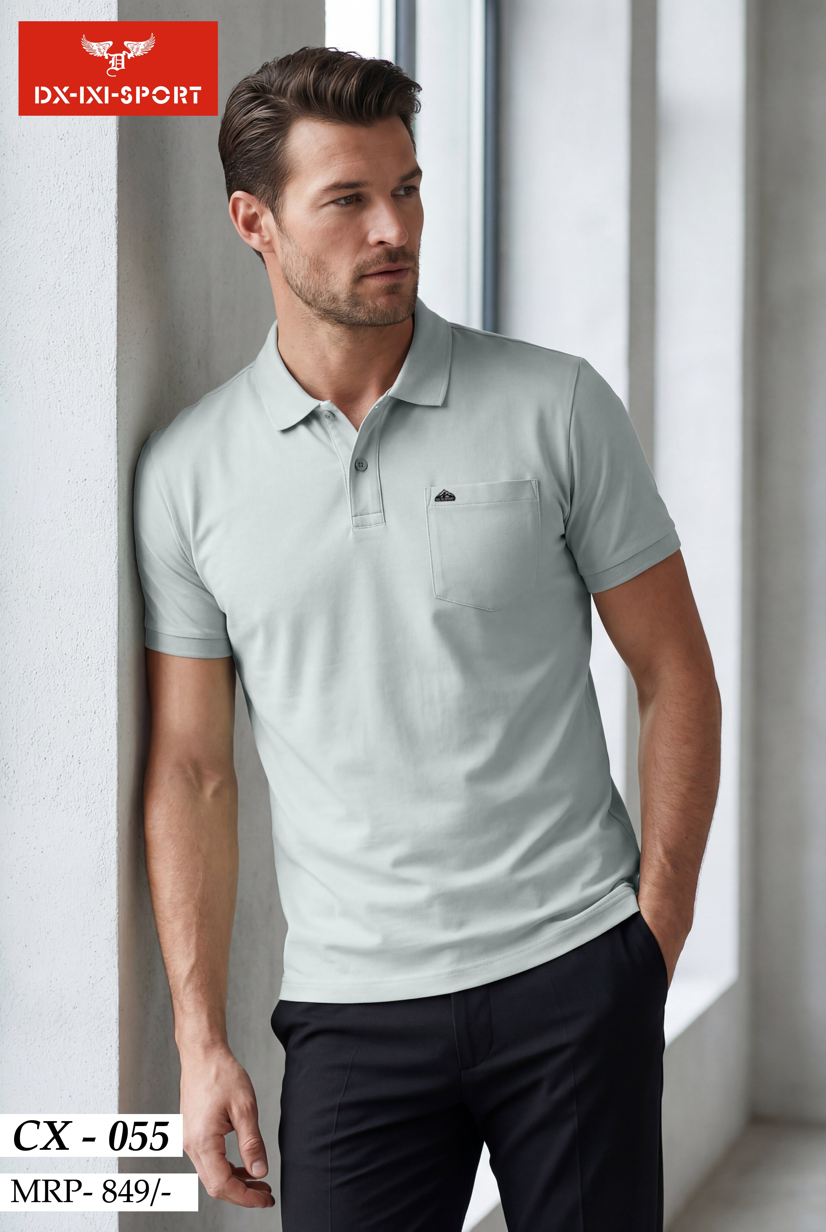 POCKET POLO T-SHIRT (CX-055)