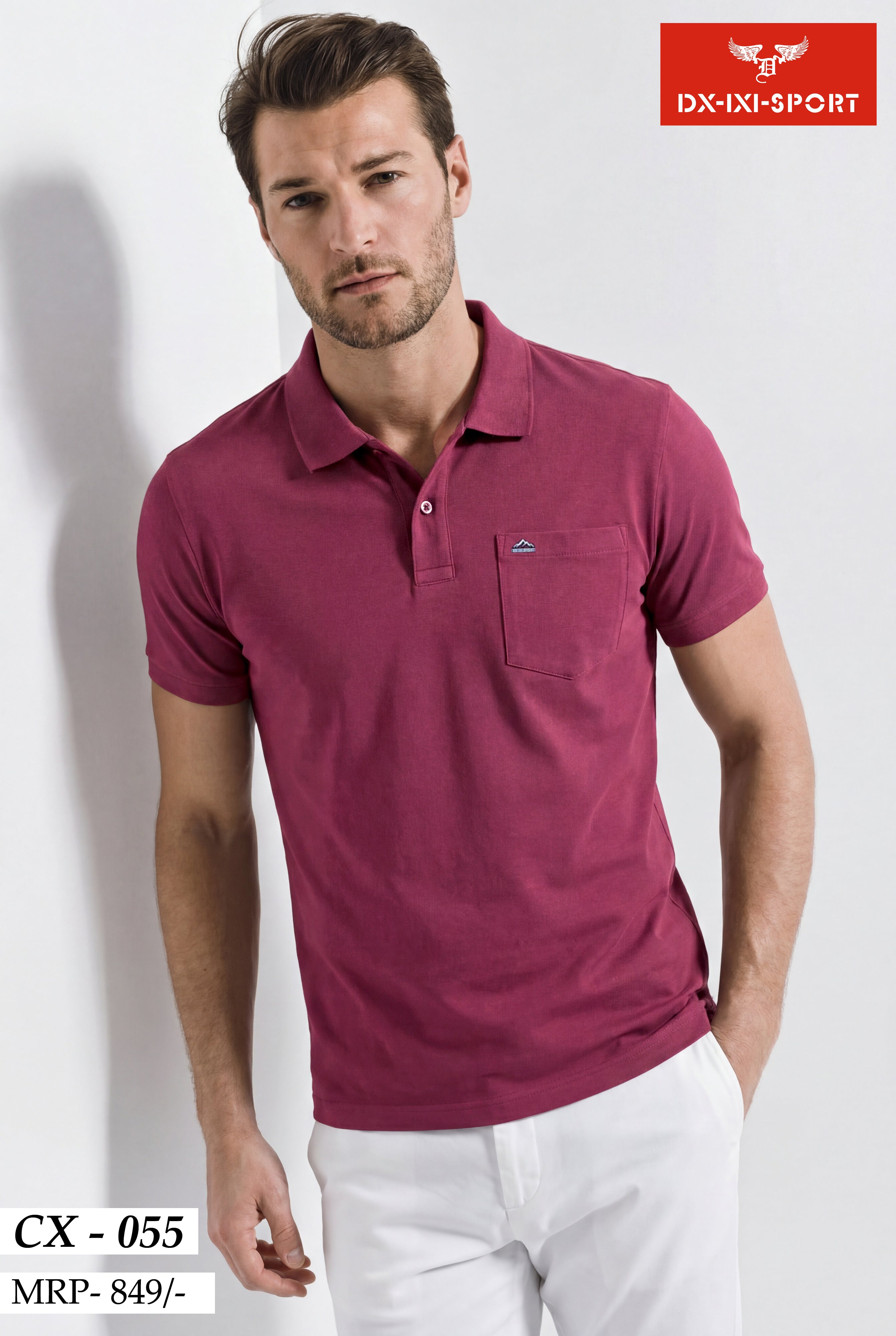 POCKET POLO T-SHIRT (CX-055)