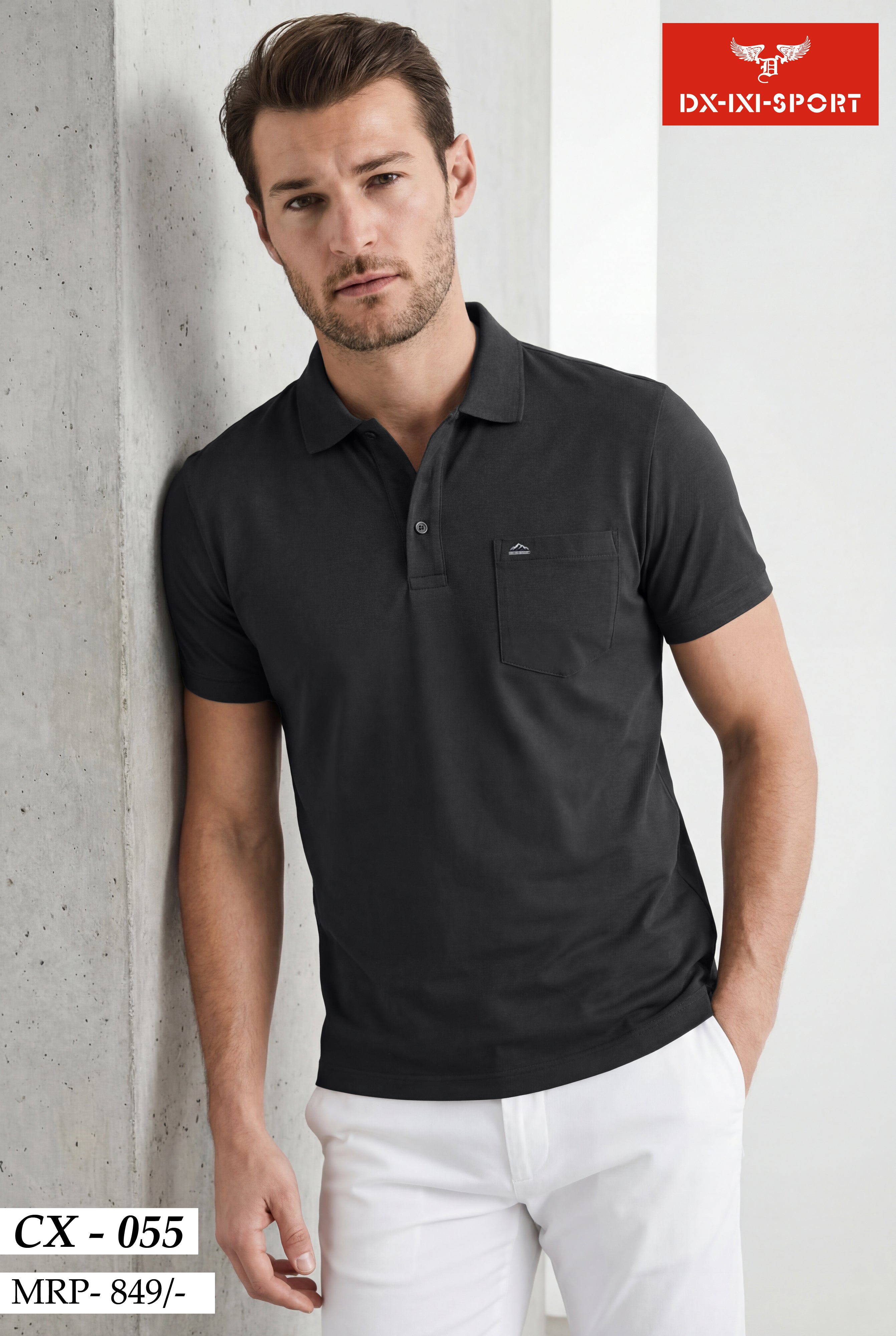 POCKET POLO T-SHIRT (CX-055)