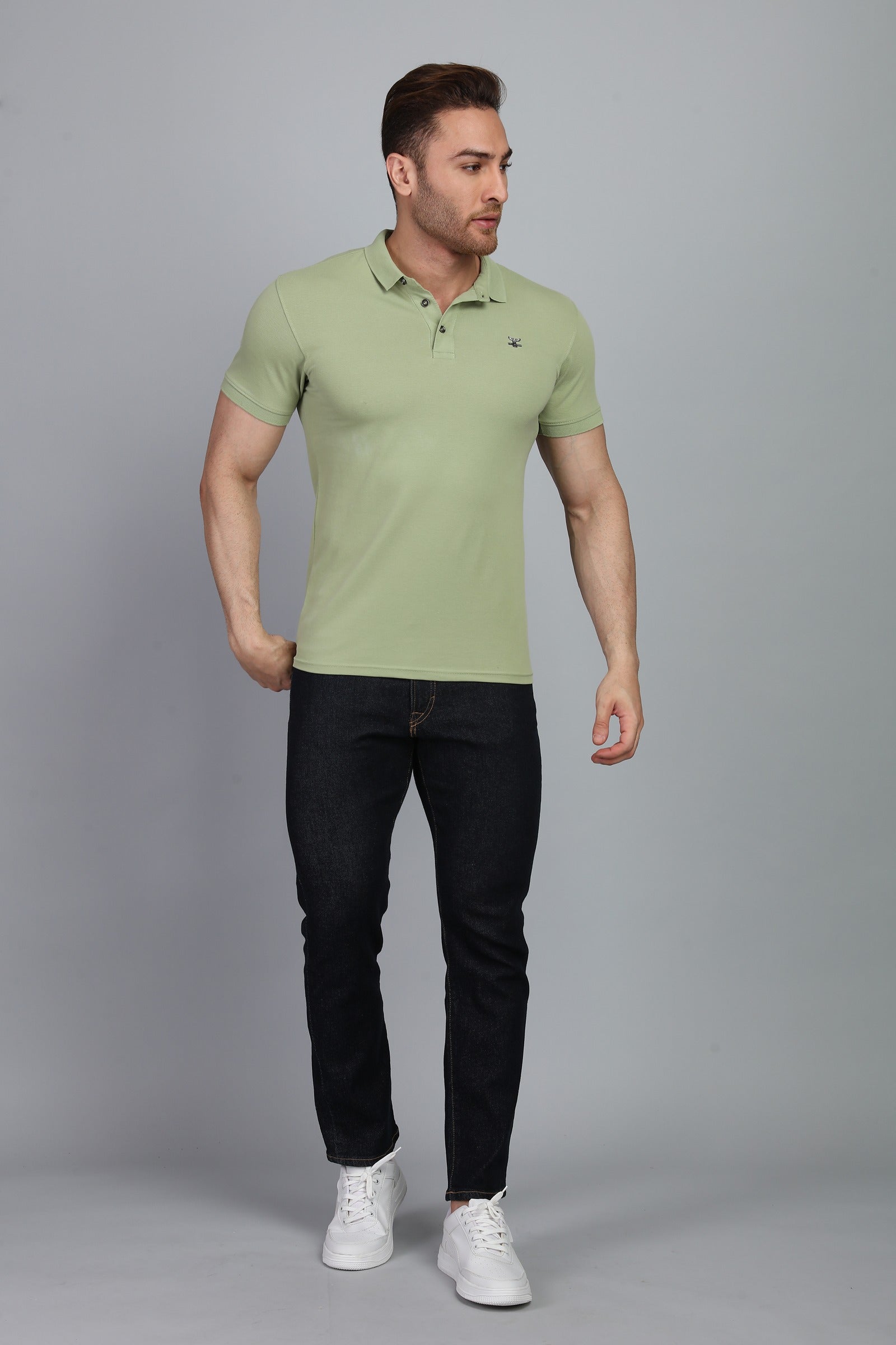KIK33 Men's Plus Size POLO T-Shirt, Regular Fit, Half Sleeves with Pocket  mens plus size