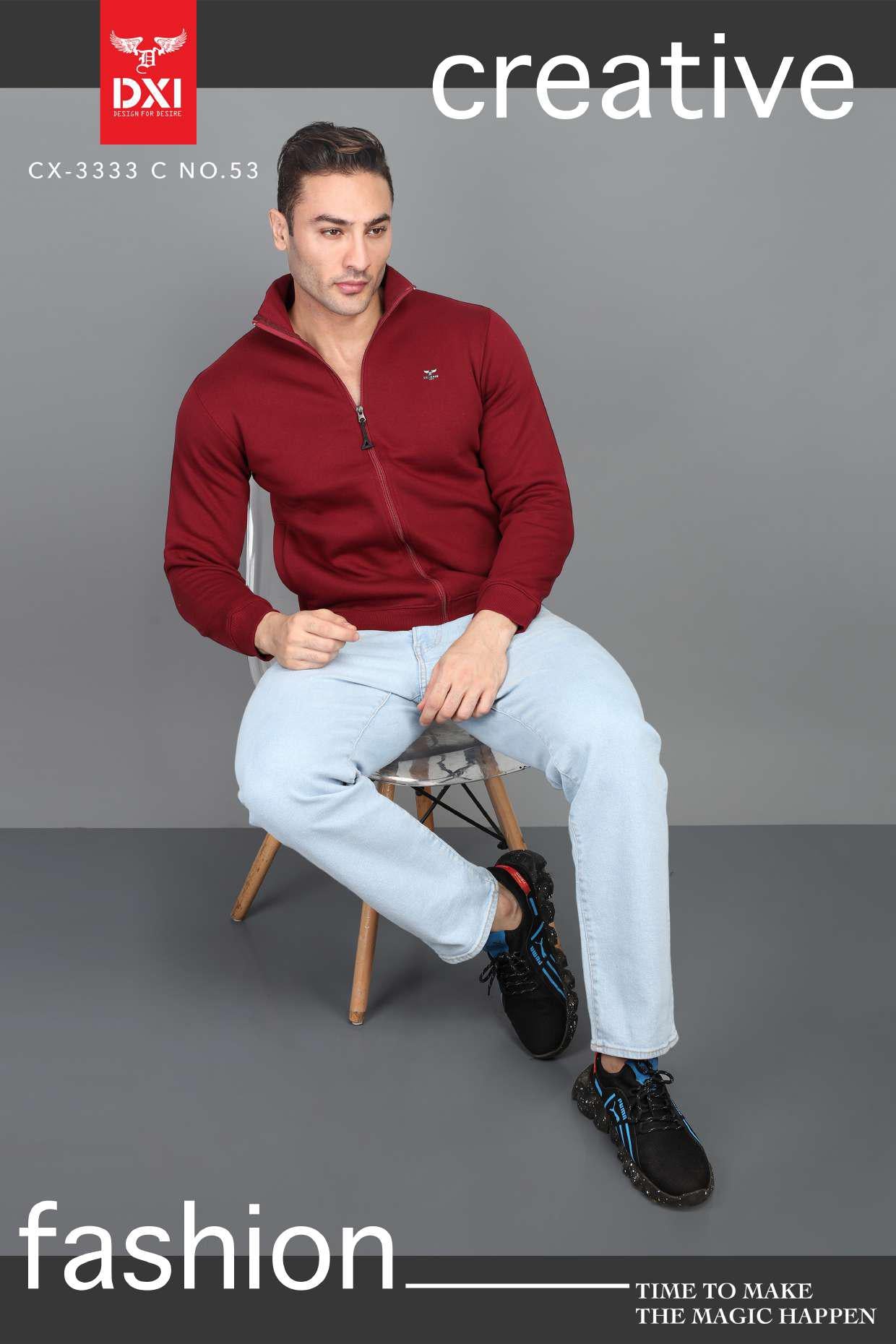 Full Zip Sweat Shirt (CX-3333)